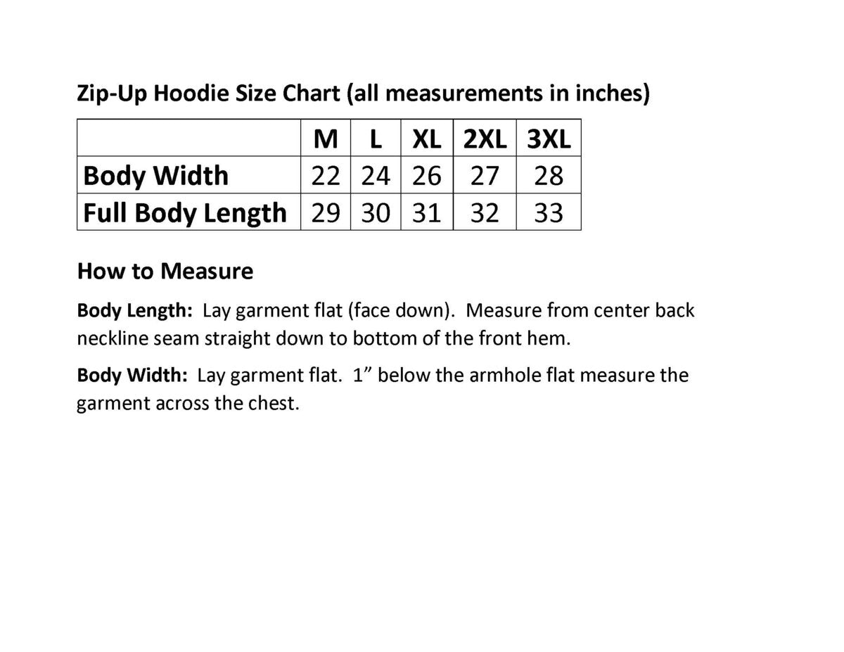 Zip Up Hoodie Sweatshirt