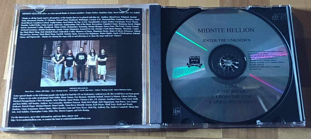 Enter The Unknown CD